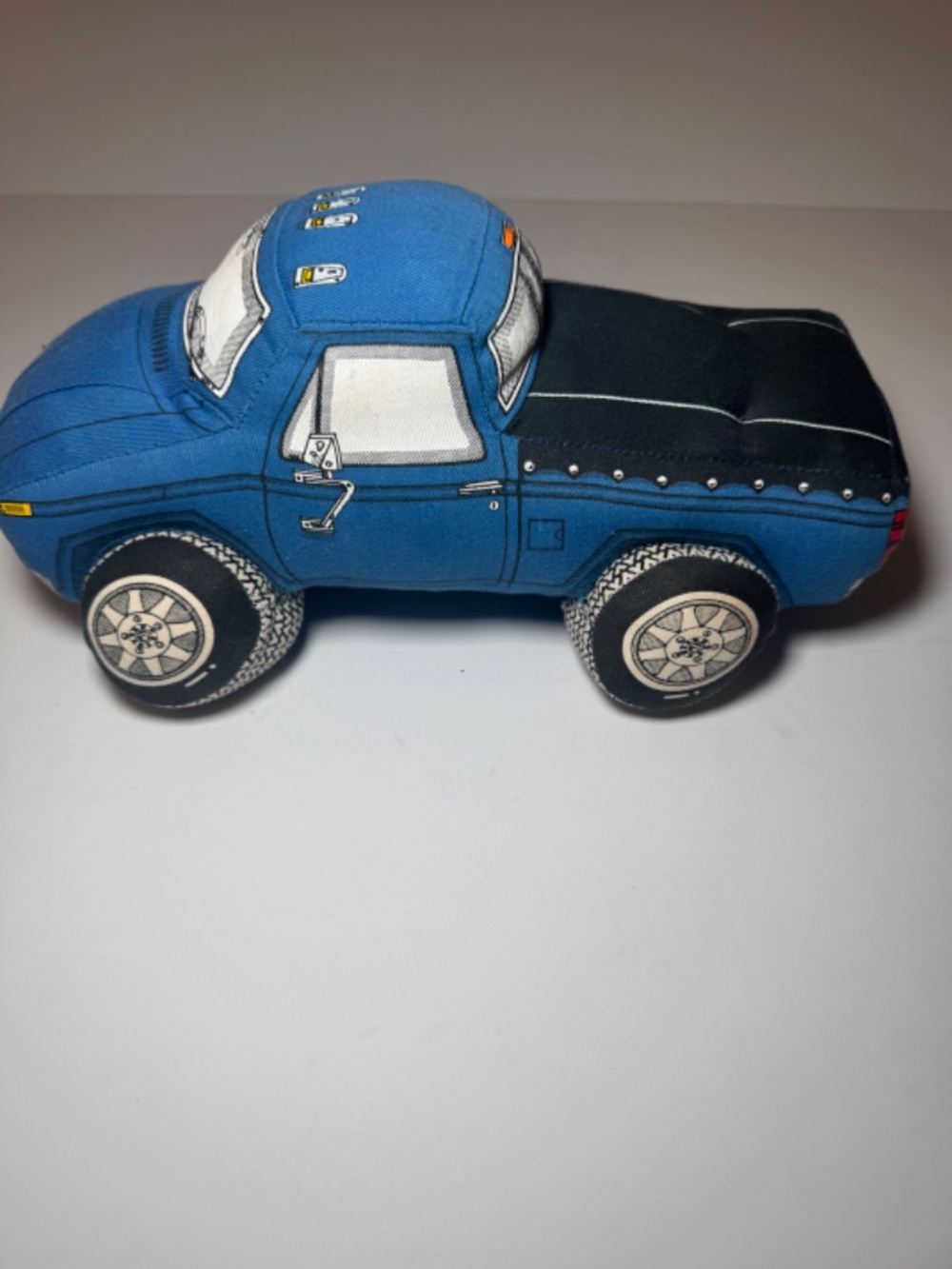 Dreamwheels 1965 Ford Pickup Truck Plush Stuffed Vehicle Blue Collectible Toy - Picture 3 of 5